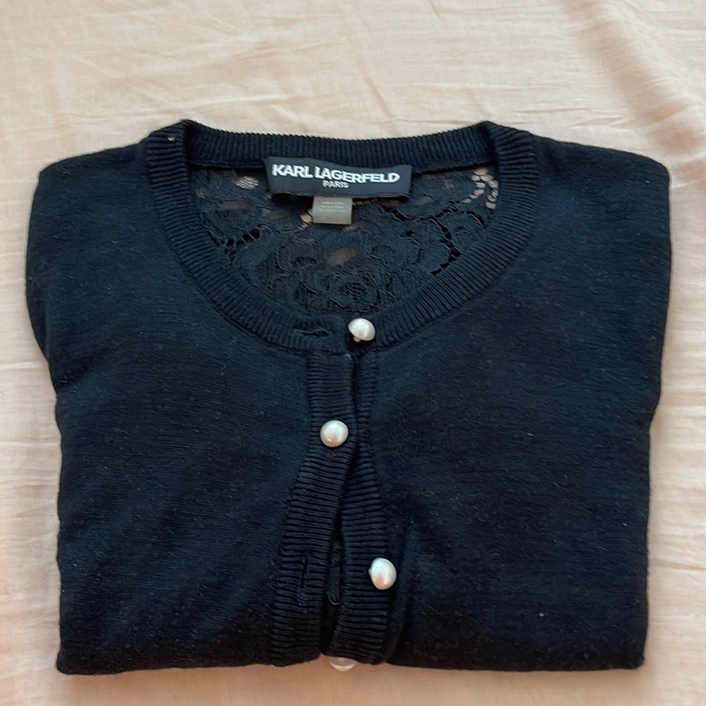 Karl Lagerfeld Sweater in Navy
